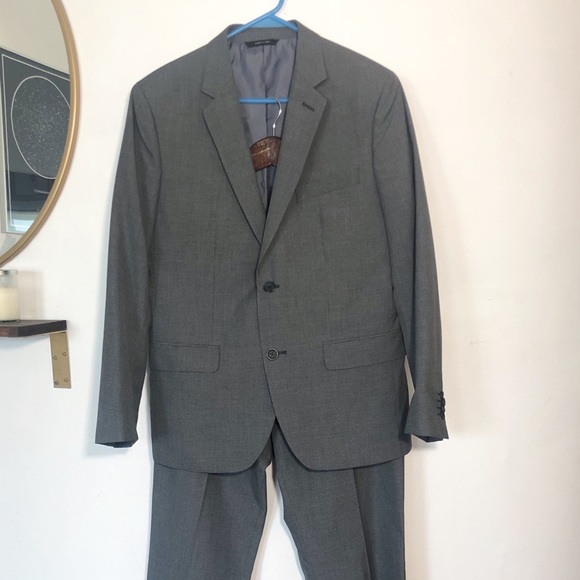 Banana Republic Suits & Blazers Banana Republic Mens Suit 2 Pc Grey